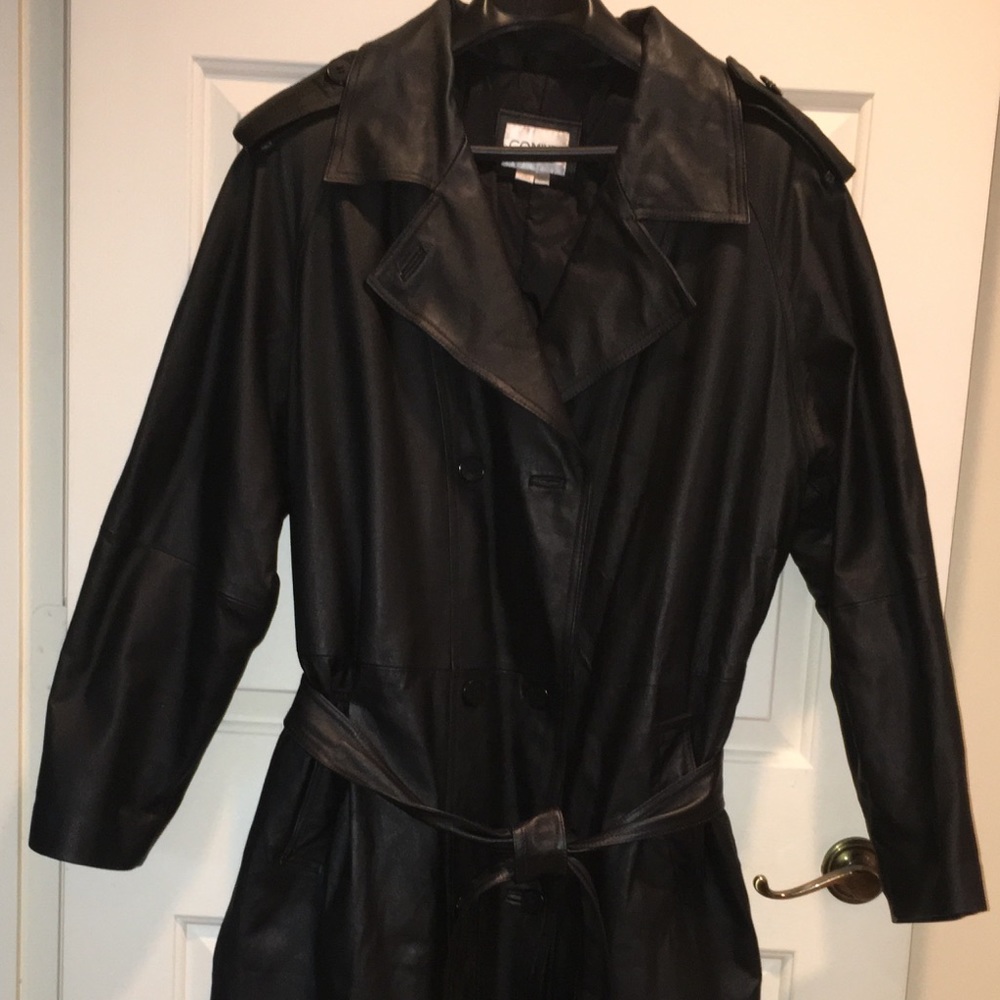 Leather Coat